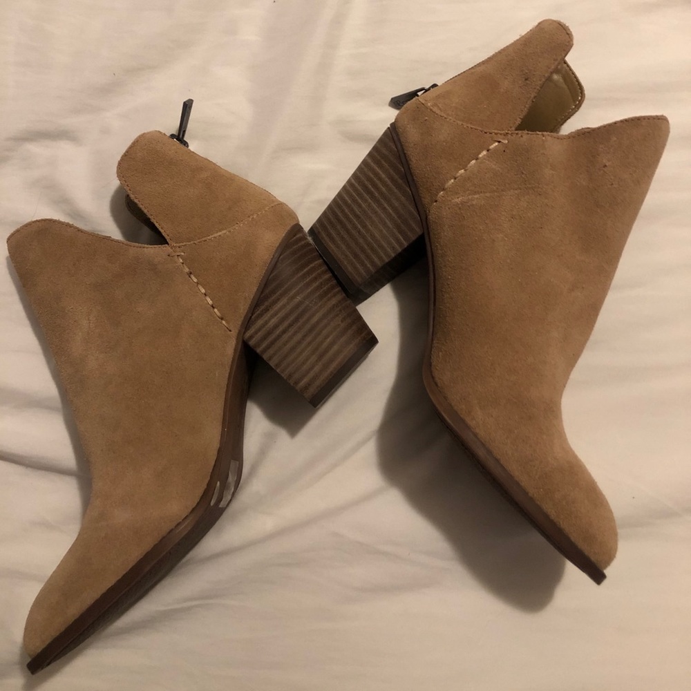 Suede Ankle Booties